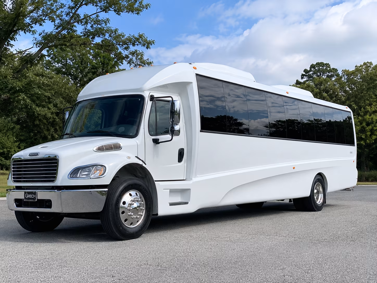 40 Passenger Party Bus Exterior