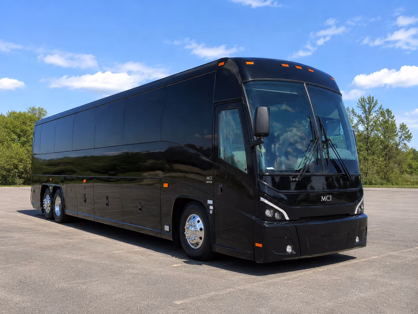 Columbus Airport Shuttle & Transportation party bus exterior