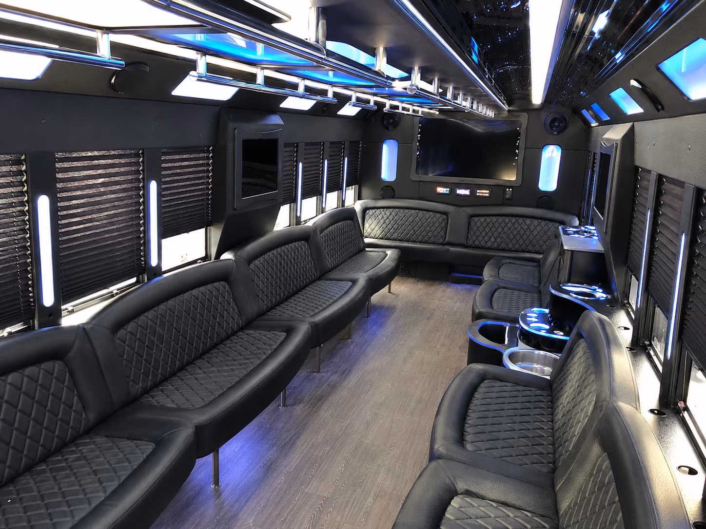 Columbus Bachelor & Bachelorette Transportation onboard seating