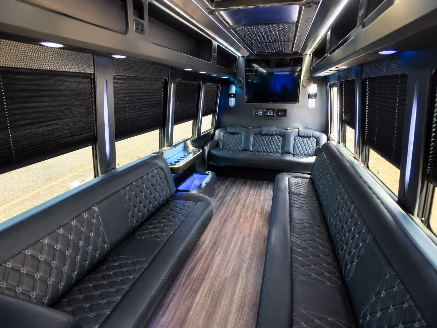 Columbus Concert & Music Festival Transportation party bus exterior