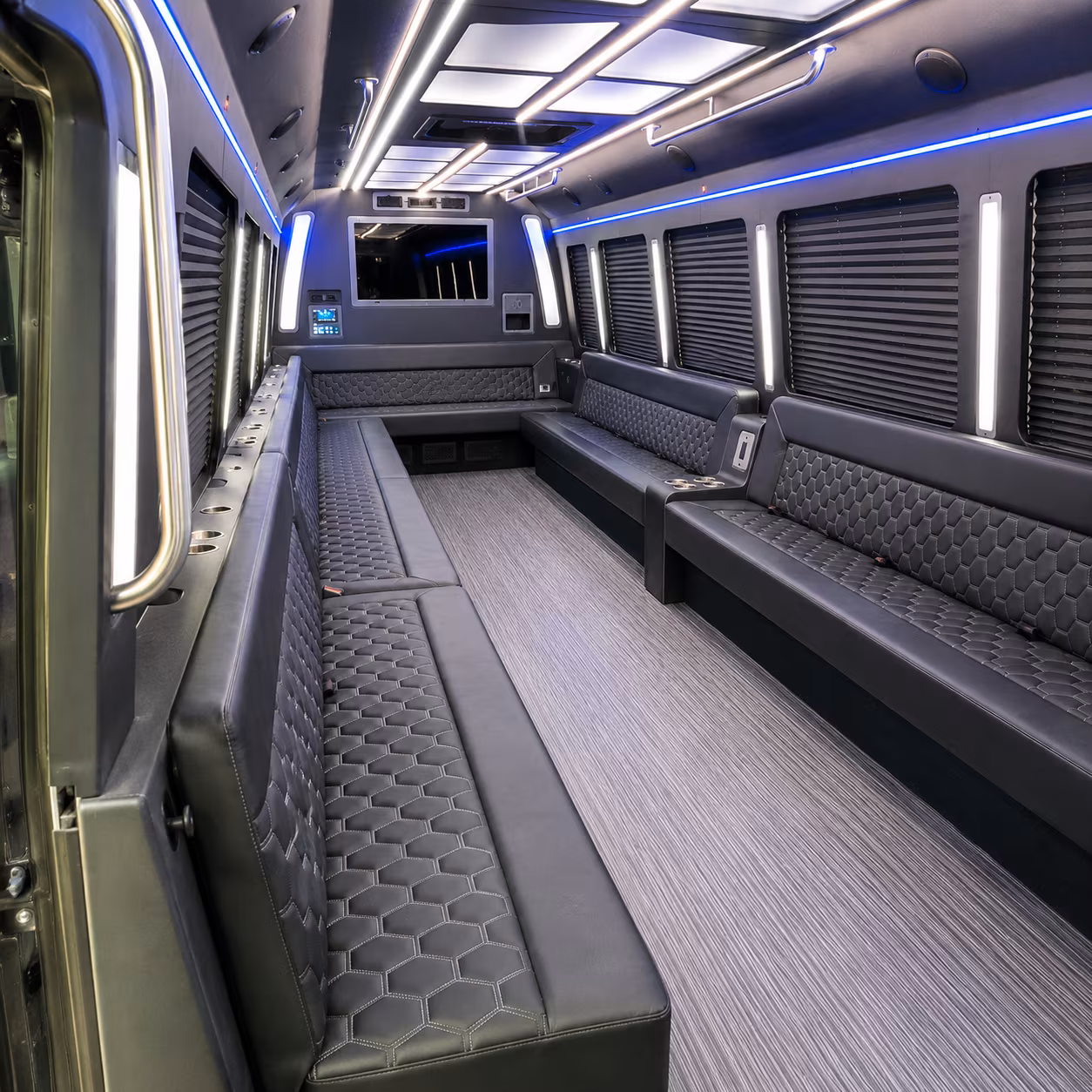 Columbus Concert & Music Festival Transportation party bus exterior