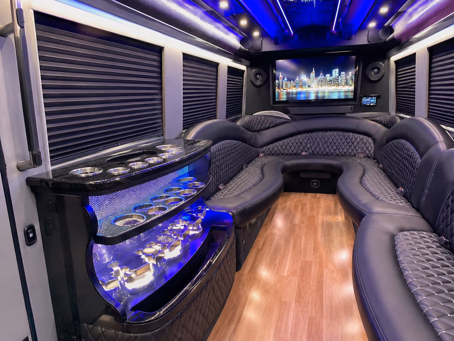 Columbus Concert & Music Festival Transportation onboard seating