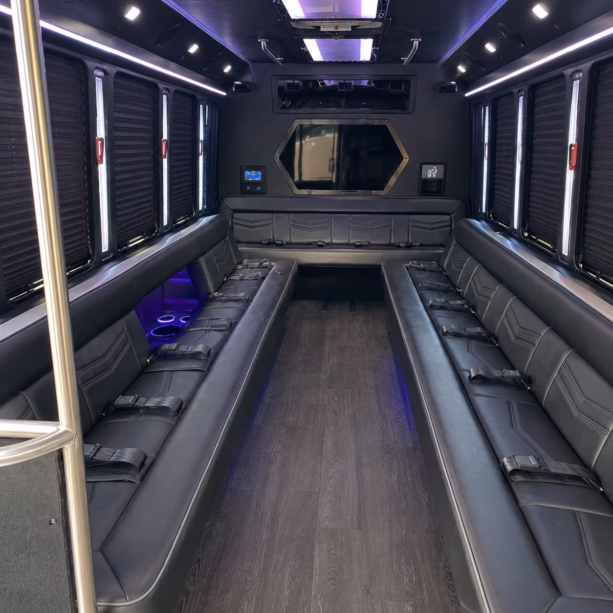 Columbus Concert & Music Festival Transportation party bus exterior