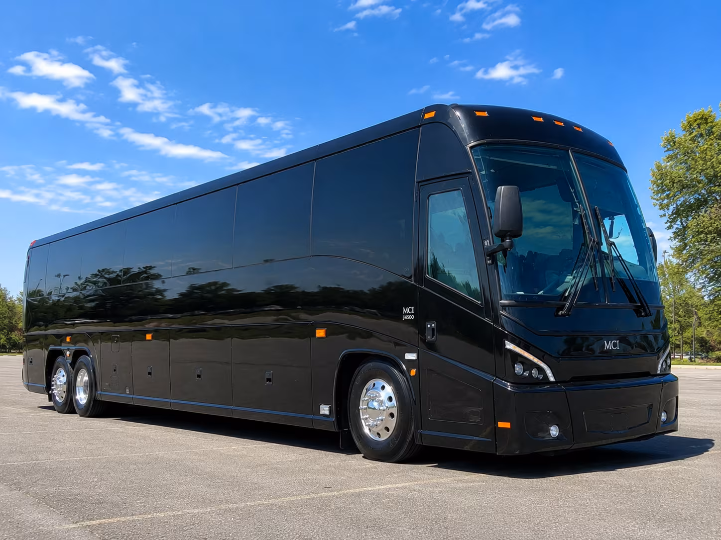 Columbus Corporate Transportation party bus exterior