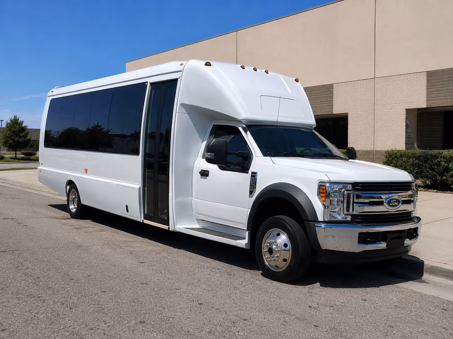 Columbus Corporate Transportation party bus exterior