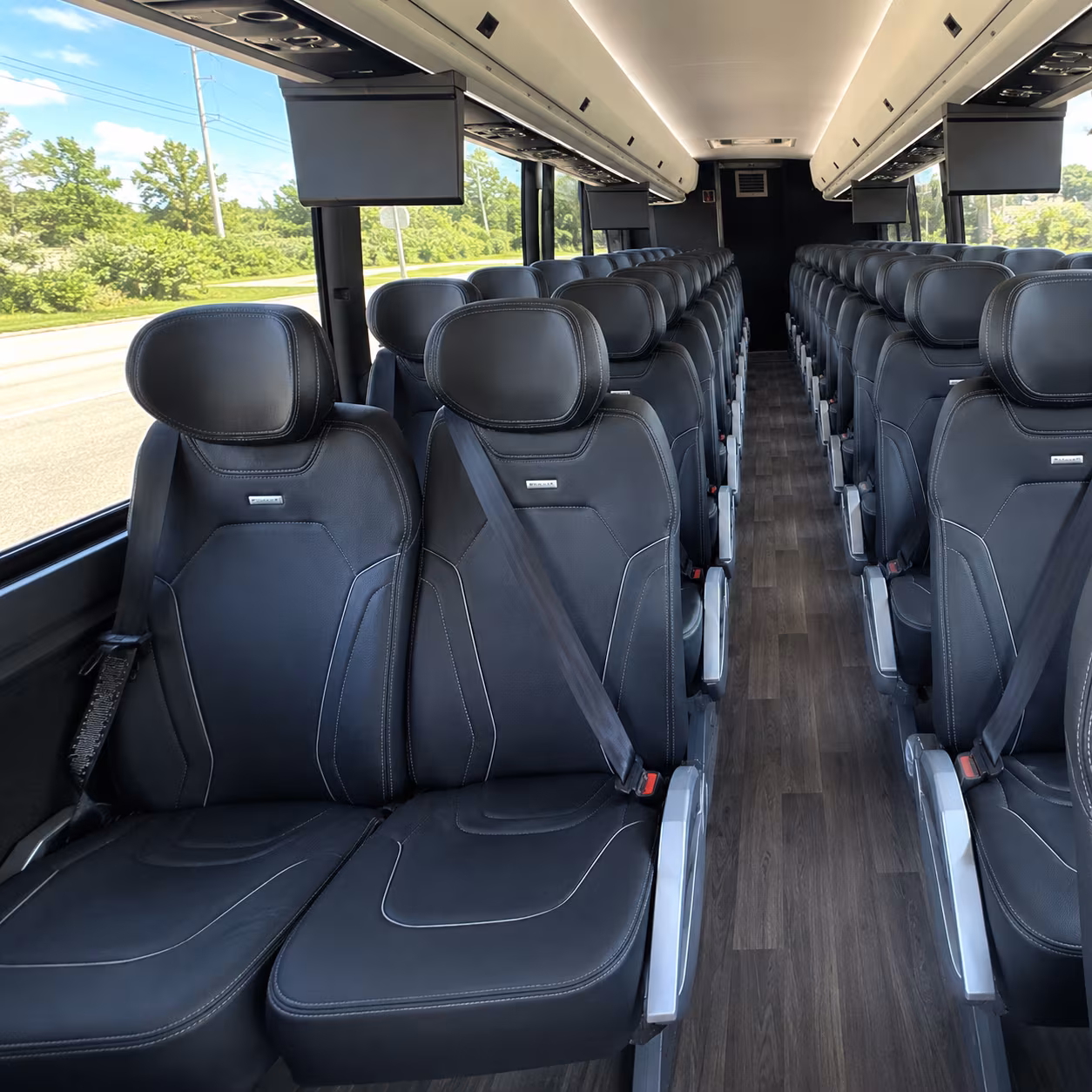 Columbus Corporate Transportation party bus exterior