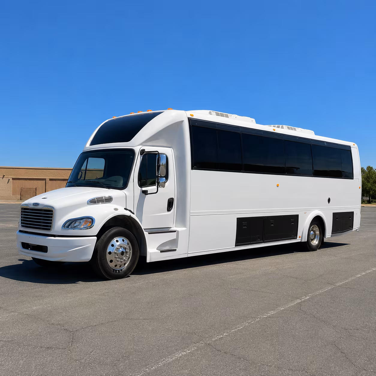 Columbus Private Event Transportation party bus exterior