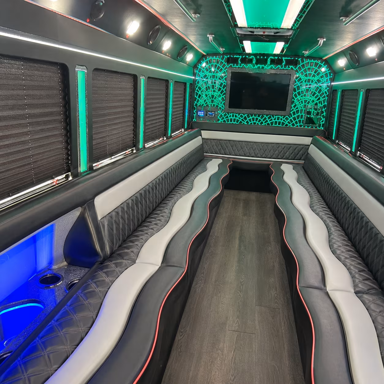 Columbus Private Event Transportation onboard seating