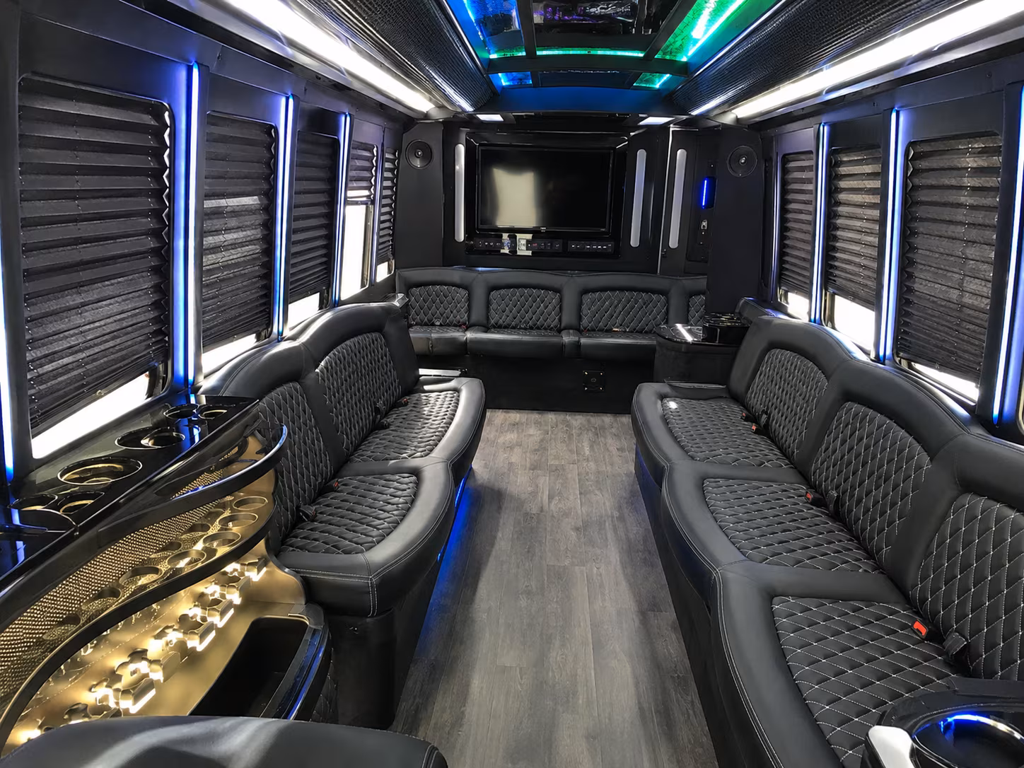 Columbus Prom & Homecoming Transportation onboard seating