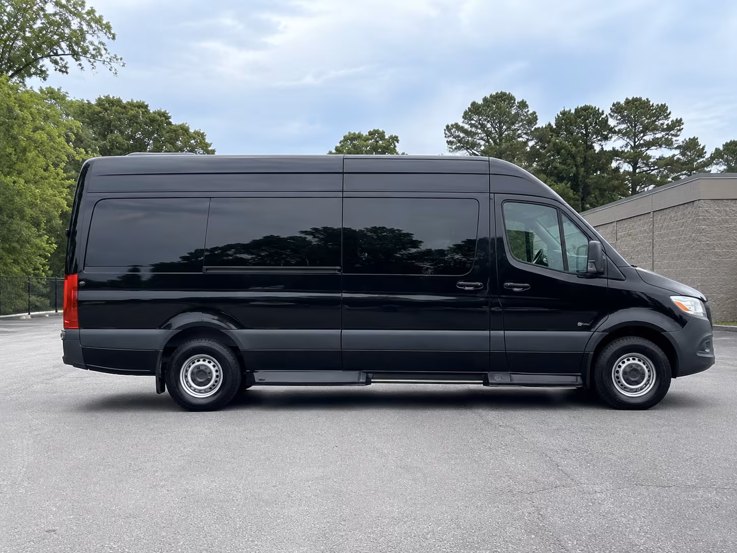 Columbus School Event Transportation party bus exterior