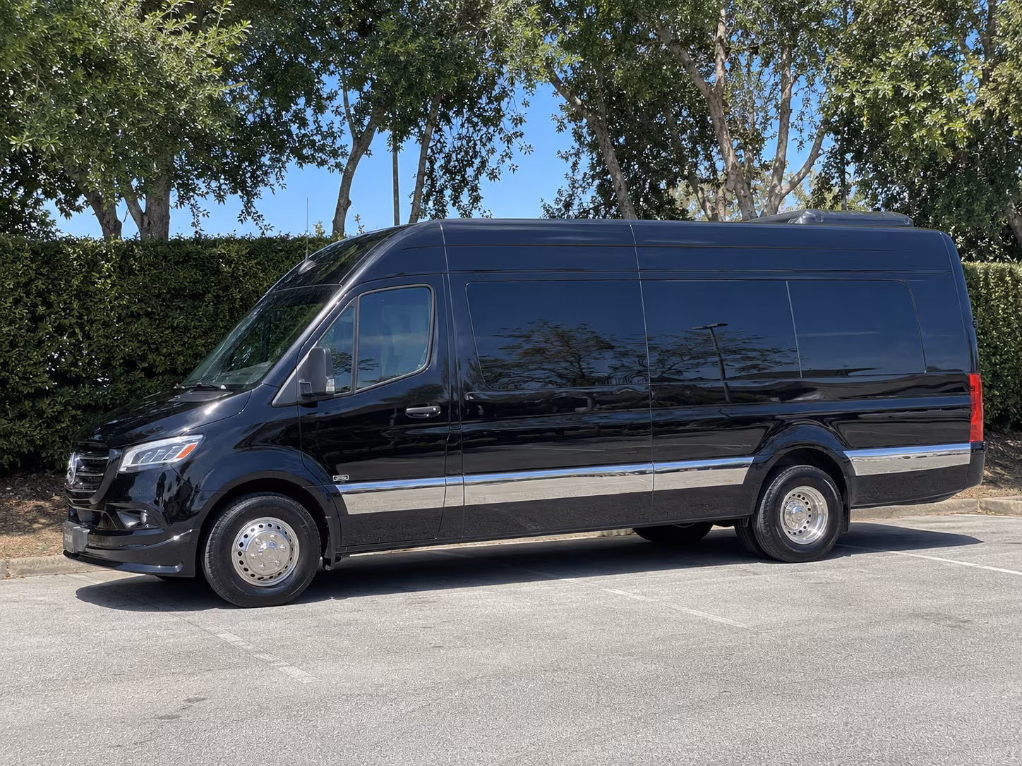 Columbus School Event Transportation party bus exterior