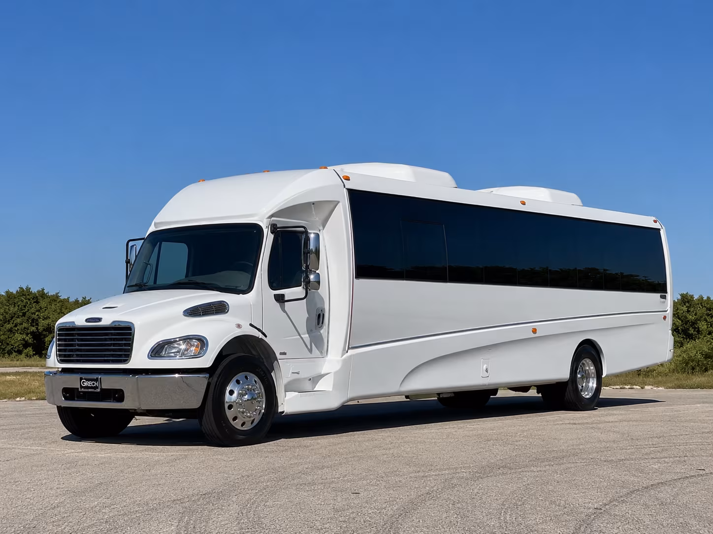 Columbus Sporting Event Transportation party bus interior