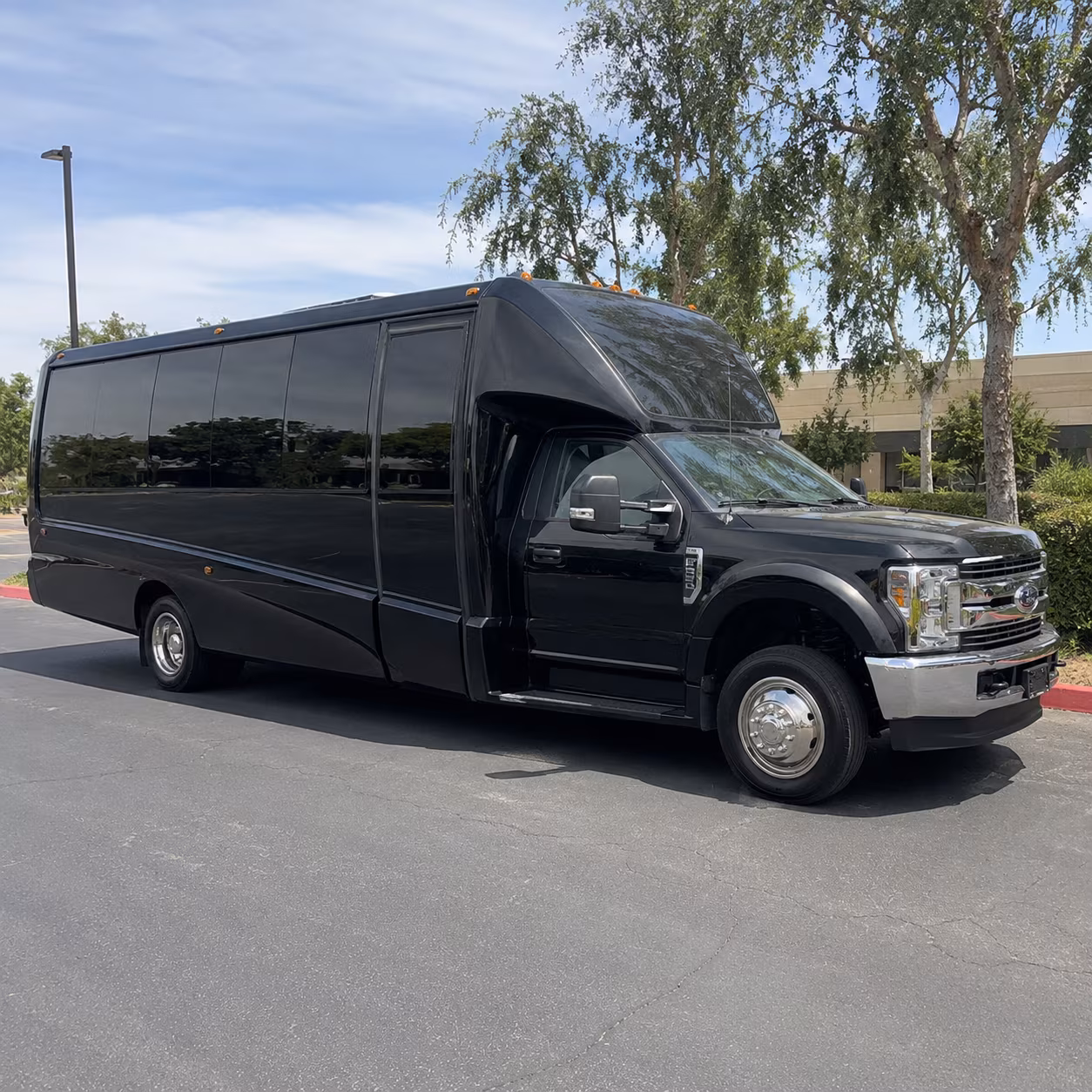 Columbus Wedding Transportation party bus exterior