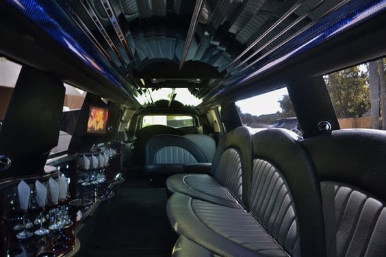 Columbus Hummer Limos Interior