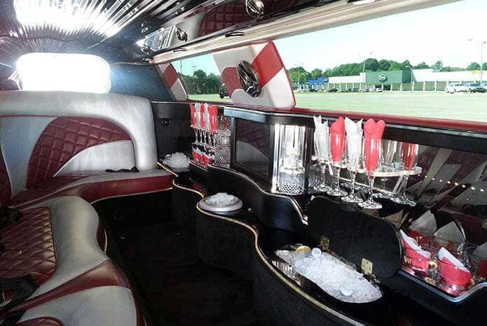Columbus Infiniti Limo Interior