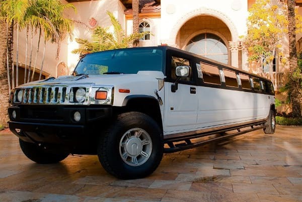 Columbus White Hummer Limo
